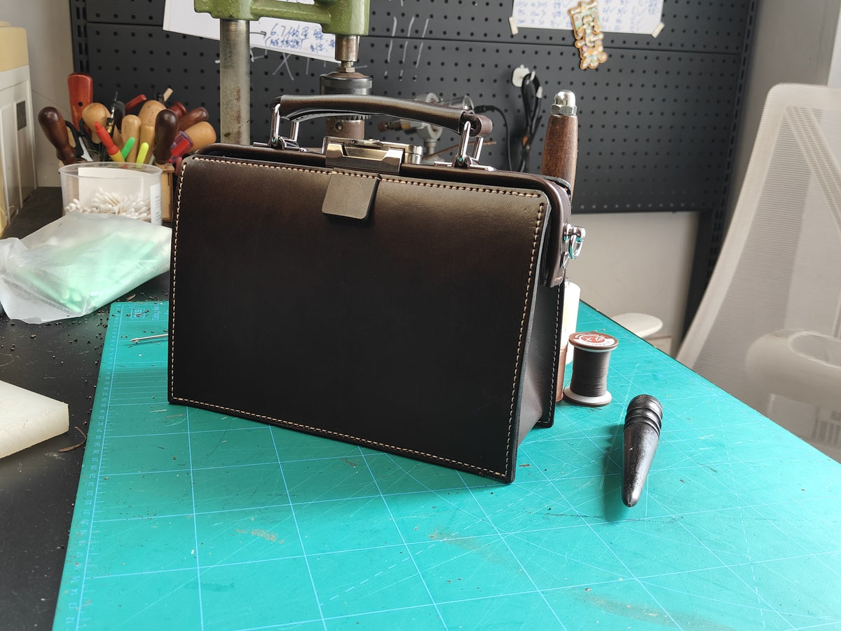 Dulles Bag Italian Buttero Leather