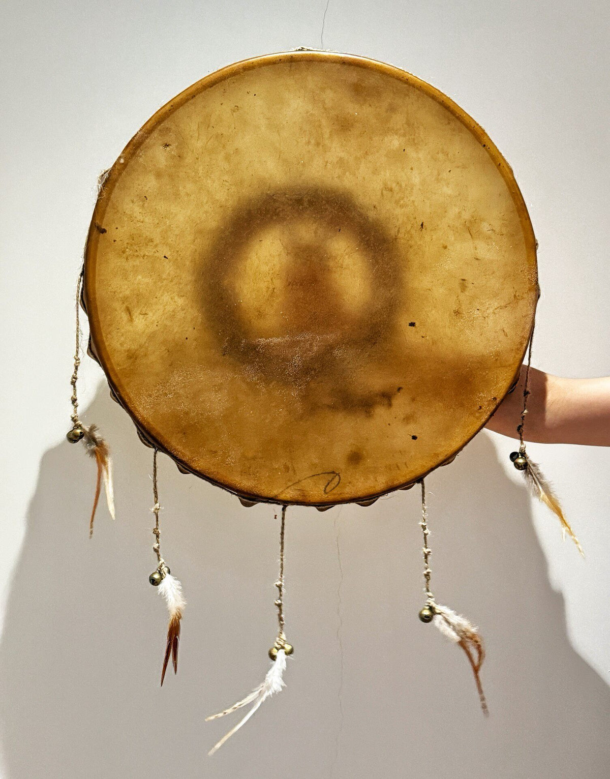 50cm Yellow Cowhide Shamanic Drum