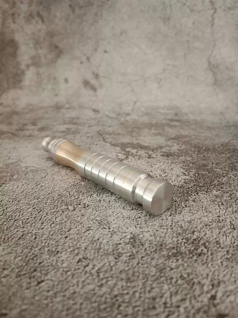 Handcrafted 7075 Aluminum Brass Safety Razor Handle