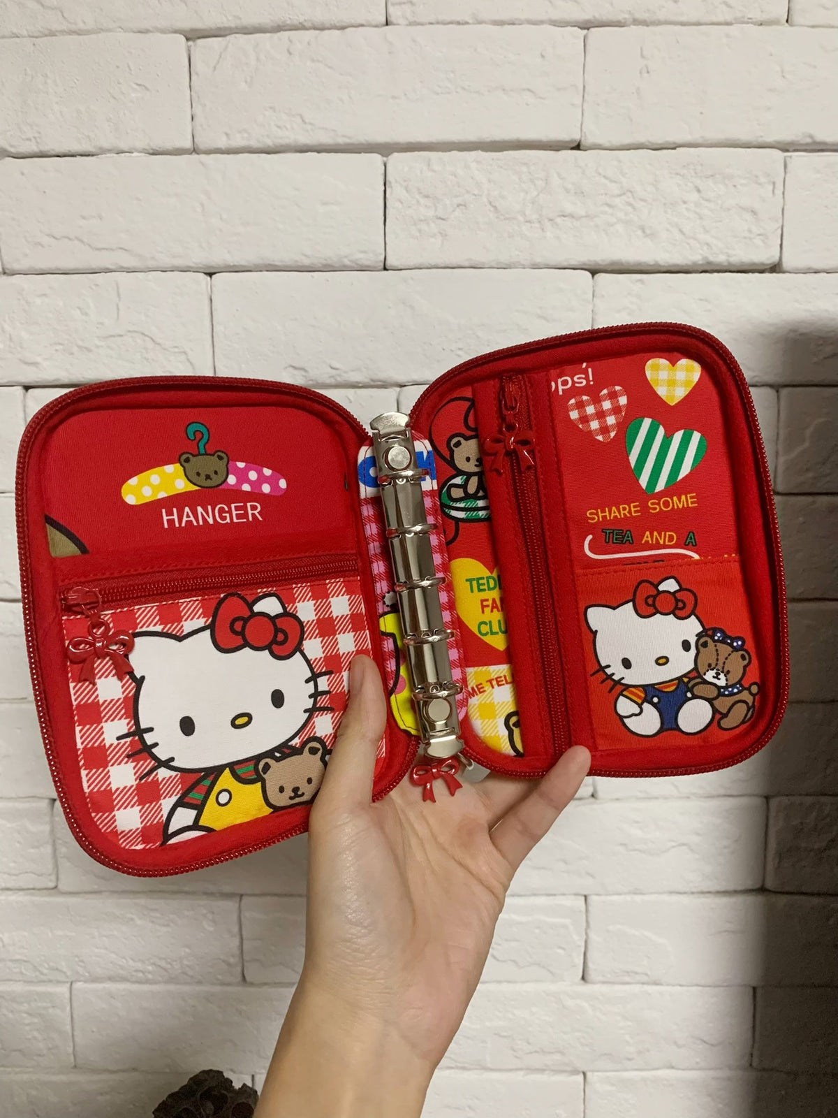 Hello Kitty Canvas Organizer Case