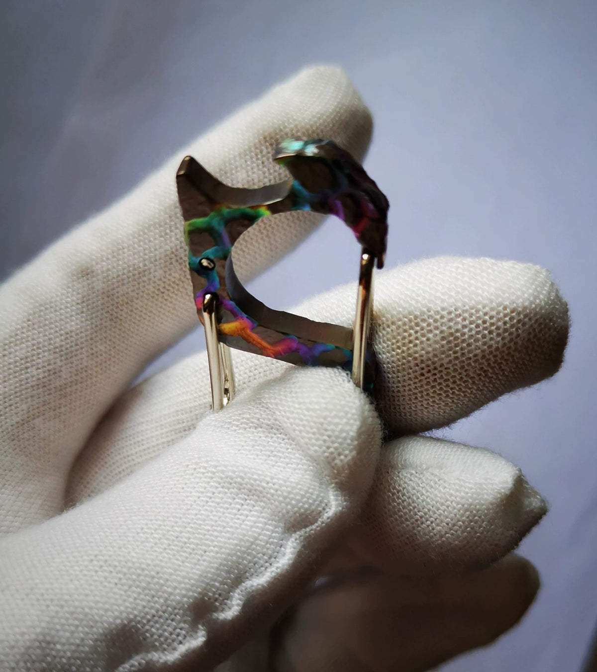 Titanium Alloy Carabiner Keychain Bottle Opener