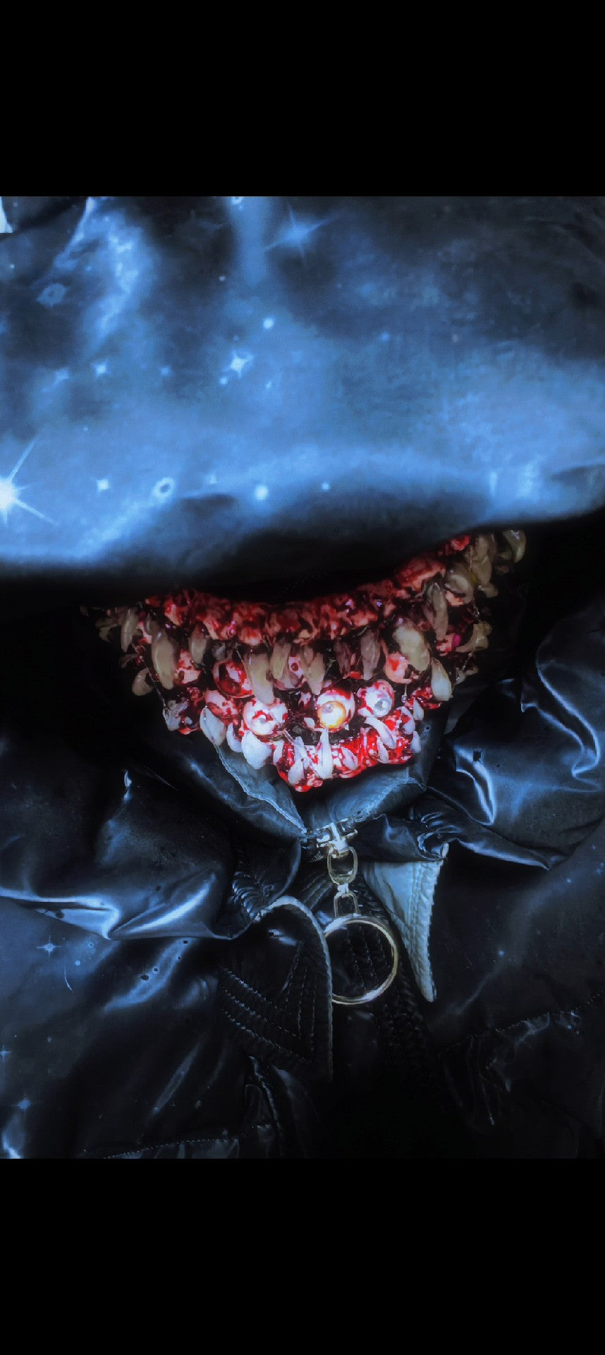 Resin Cthulhu Eye Mask with Teeth