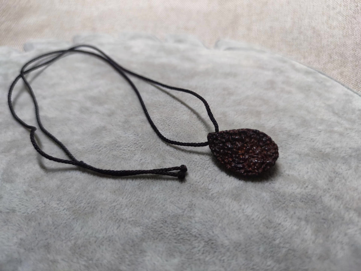 Red Sandalwood Baroque Pearl Pendant