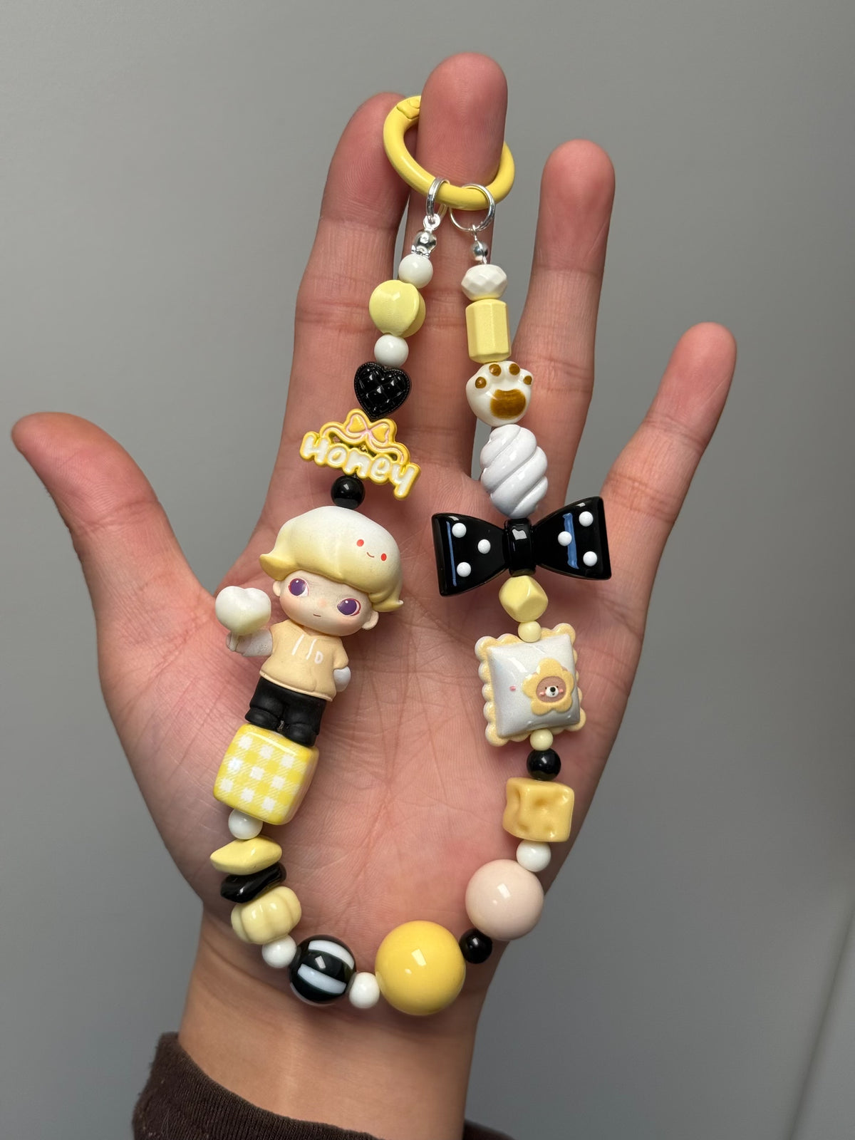 Handmade Dimoo Style Phone Chain Keychain