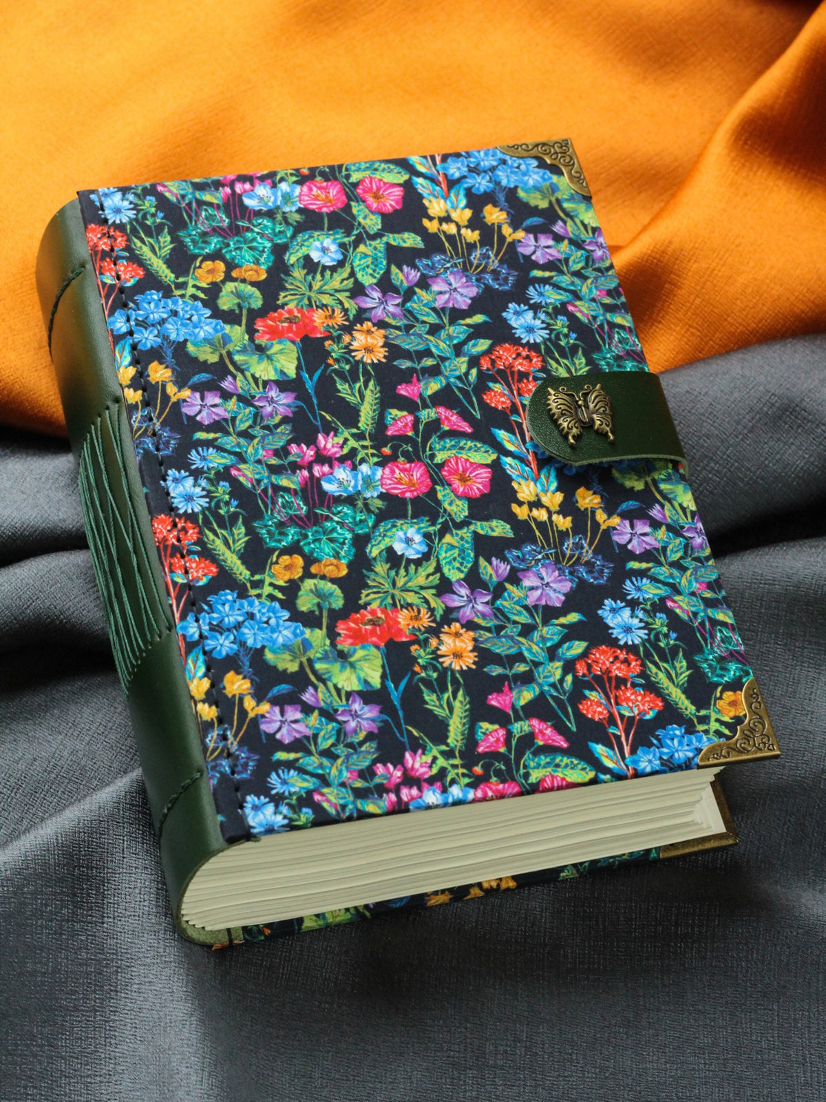 Liberty Fabric Poets Meadow Handcrafted Journal