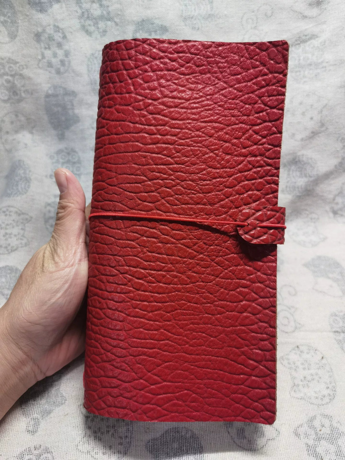 Funda de Cuero Rojo para Traveler's Notebook
