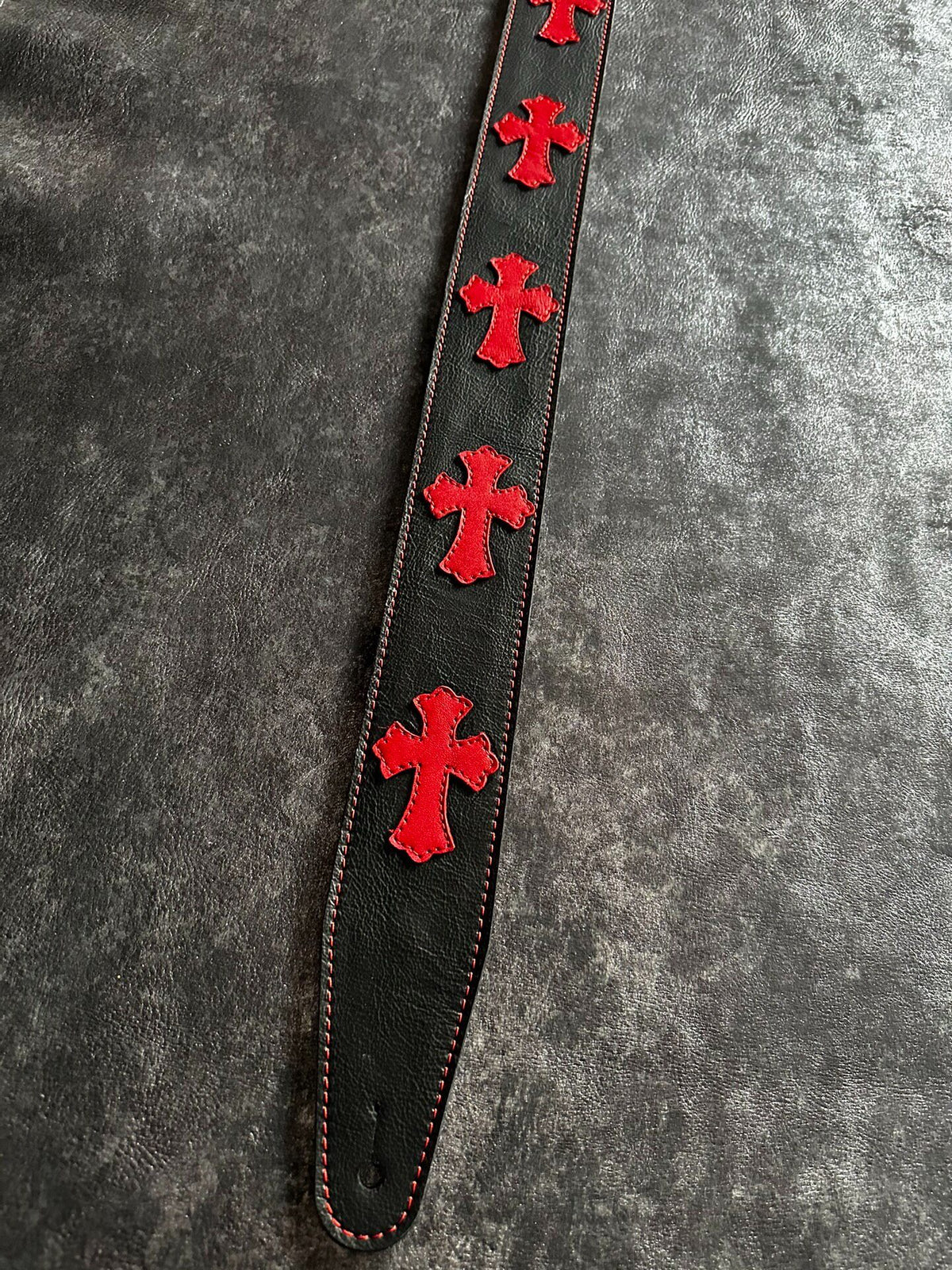 Handmade Leather Guitar Strap Italian Cowhide