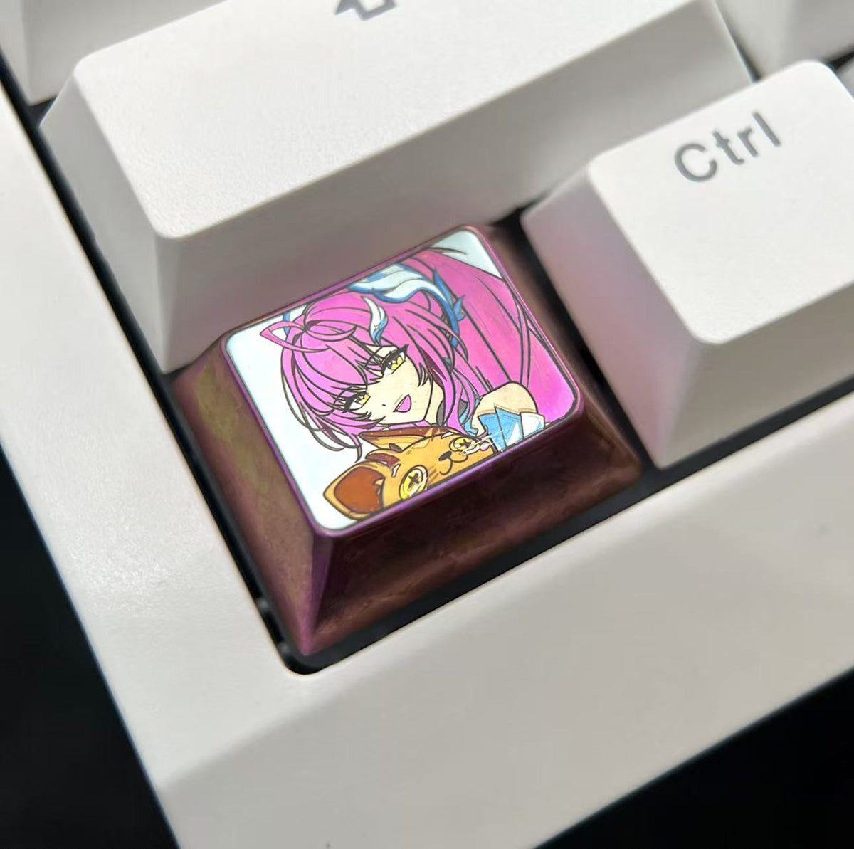 Titanium Alloy 1.25u Anime Artisan Keycap