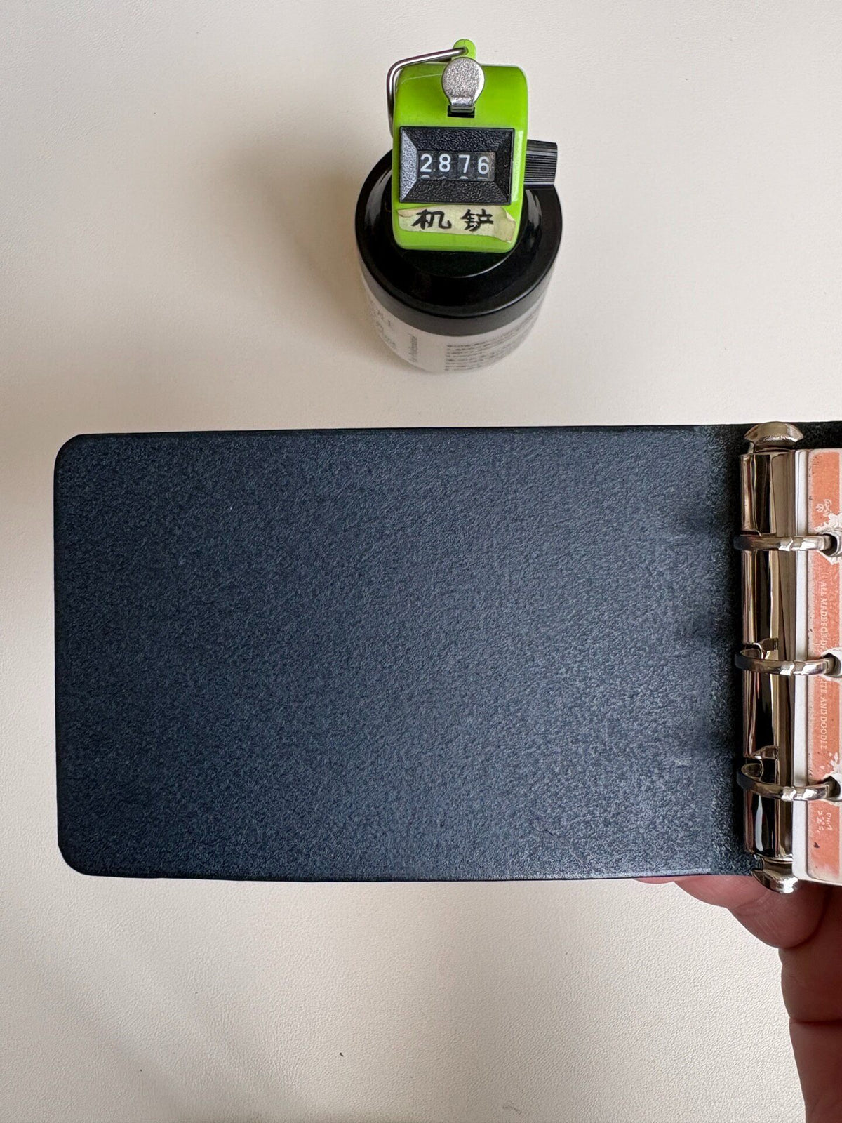 Handcrafted Leather Notebook A9 Refillable