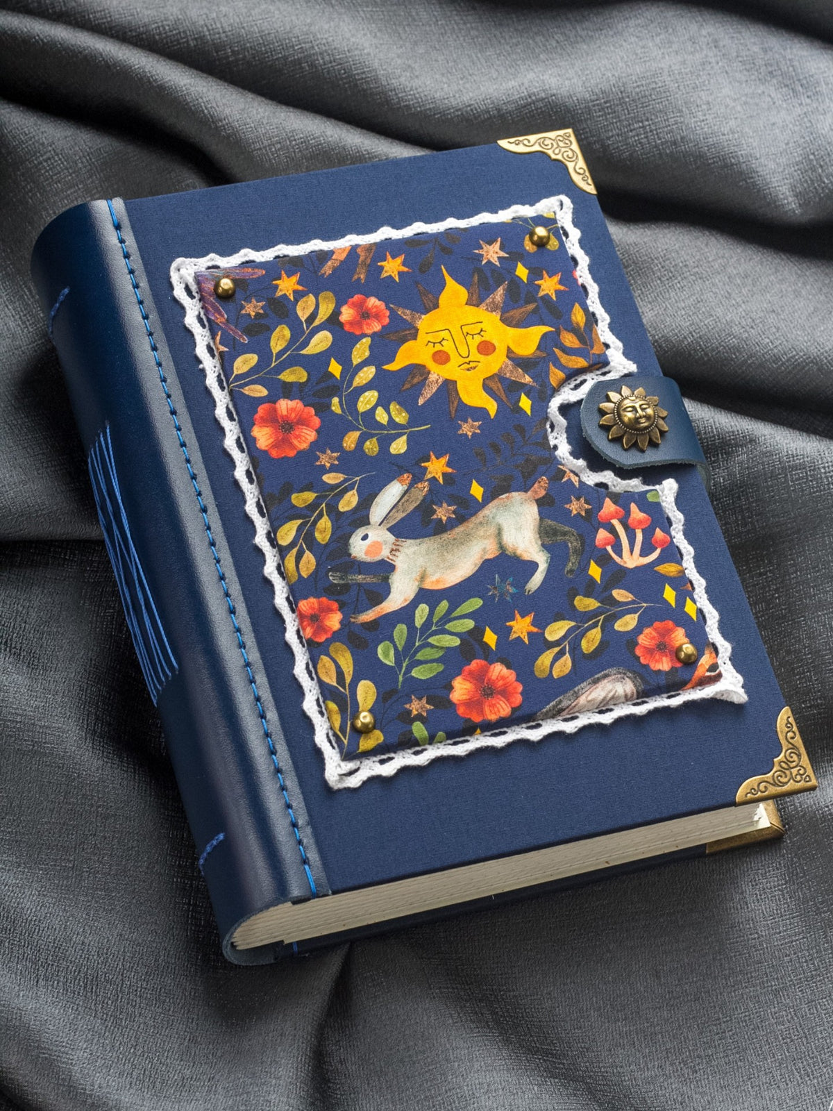 A5 Sun God Leather Notebook