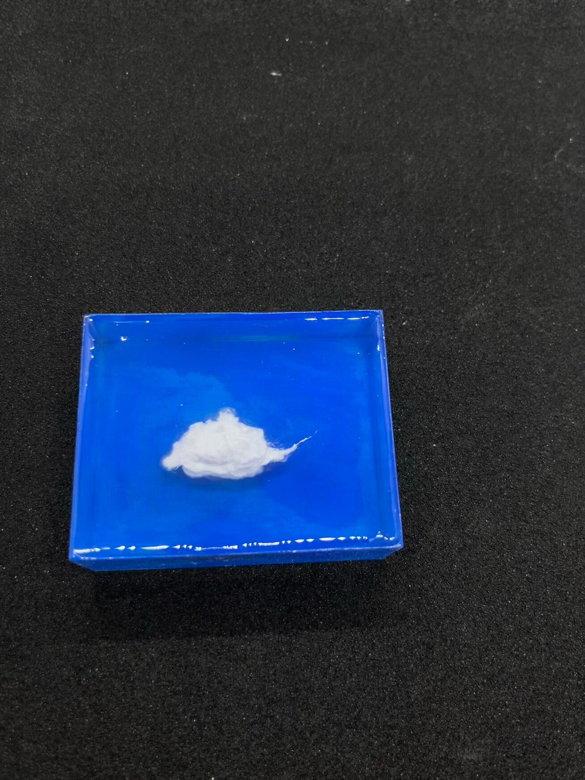 Blue Resin Cloud Decorative Ornament