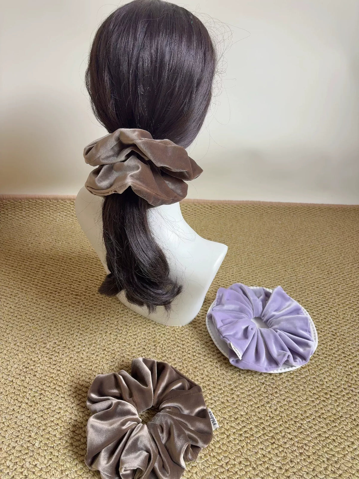 Oversized Baby Velvet Hair Scrunchie