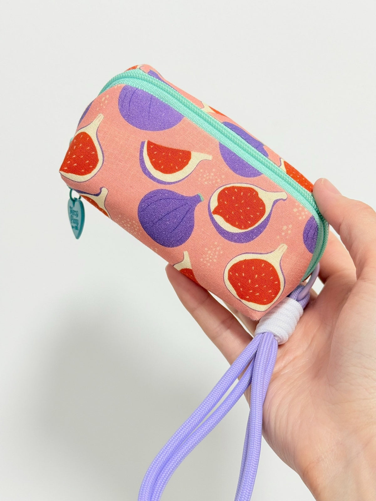 Fabric Storage Pouch with Printed Design