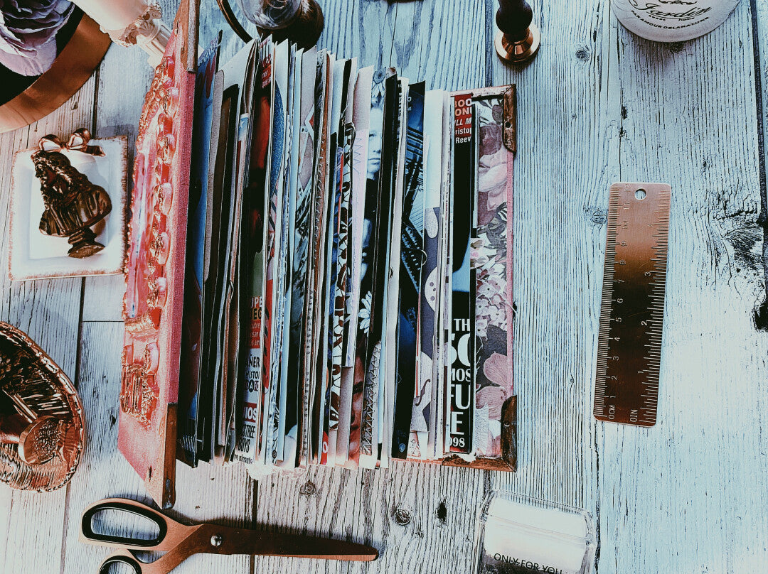 Handmade A5 Vintage Junk Journal Scrapbook