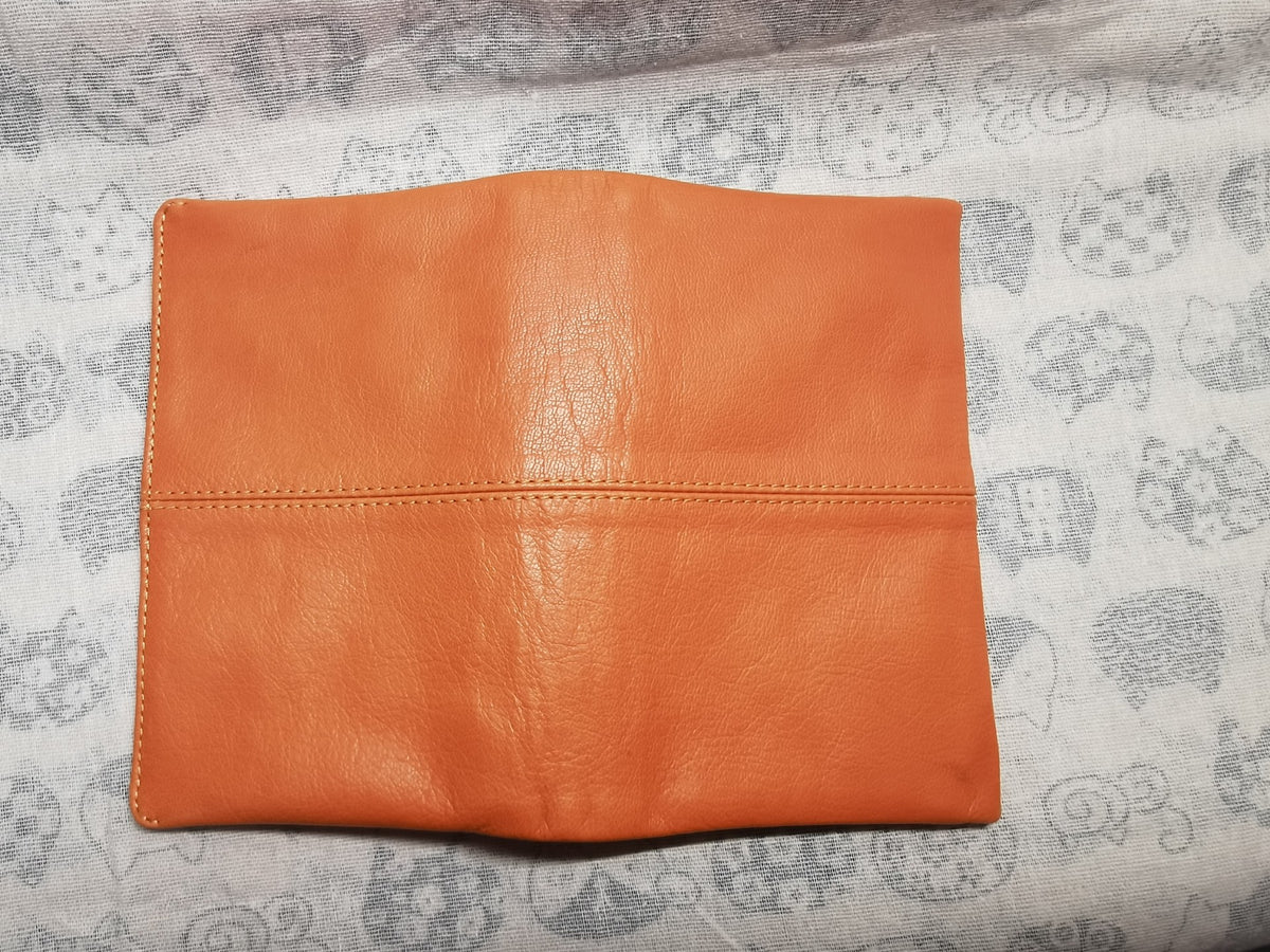 A6 Sheepskin Leather Ring Binder Cover
