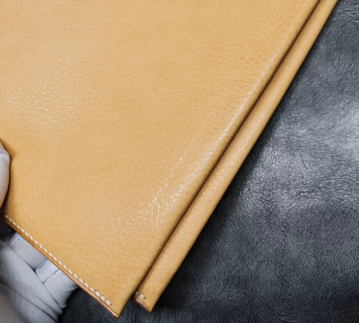 Housse de journal A5 de cinq ans en cuir