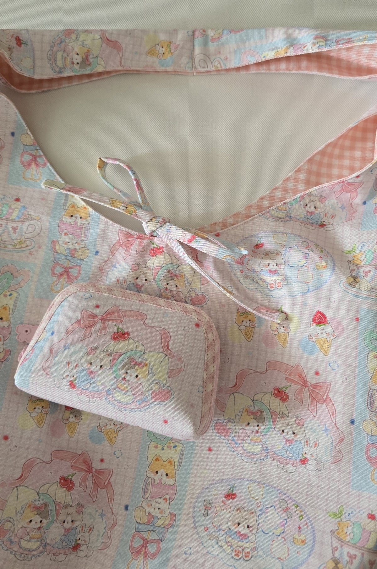 Cat Print Hobo Shoulder Bag