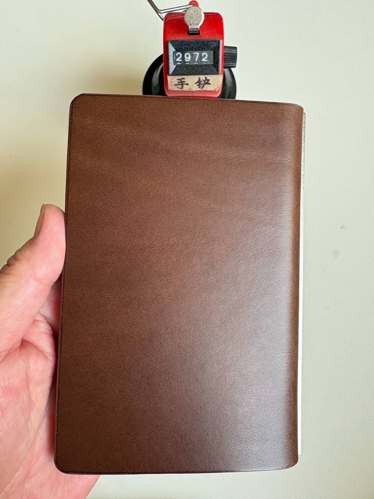 A7 Leather Binder with Six Rings