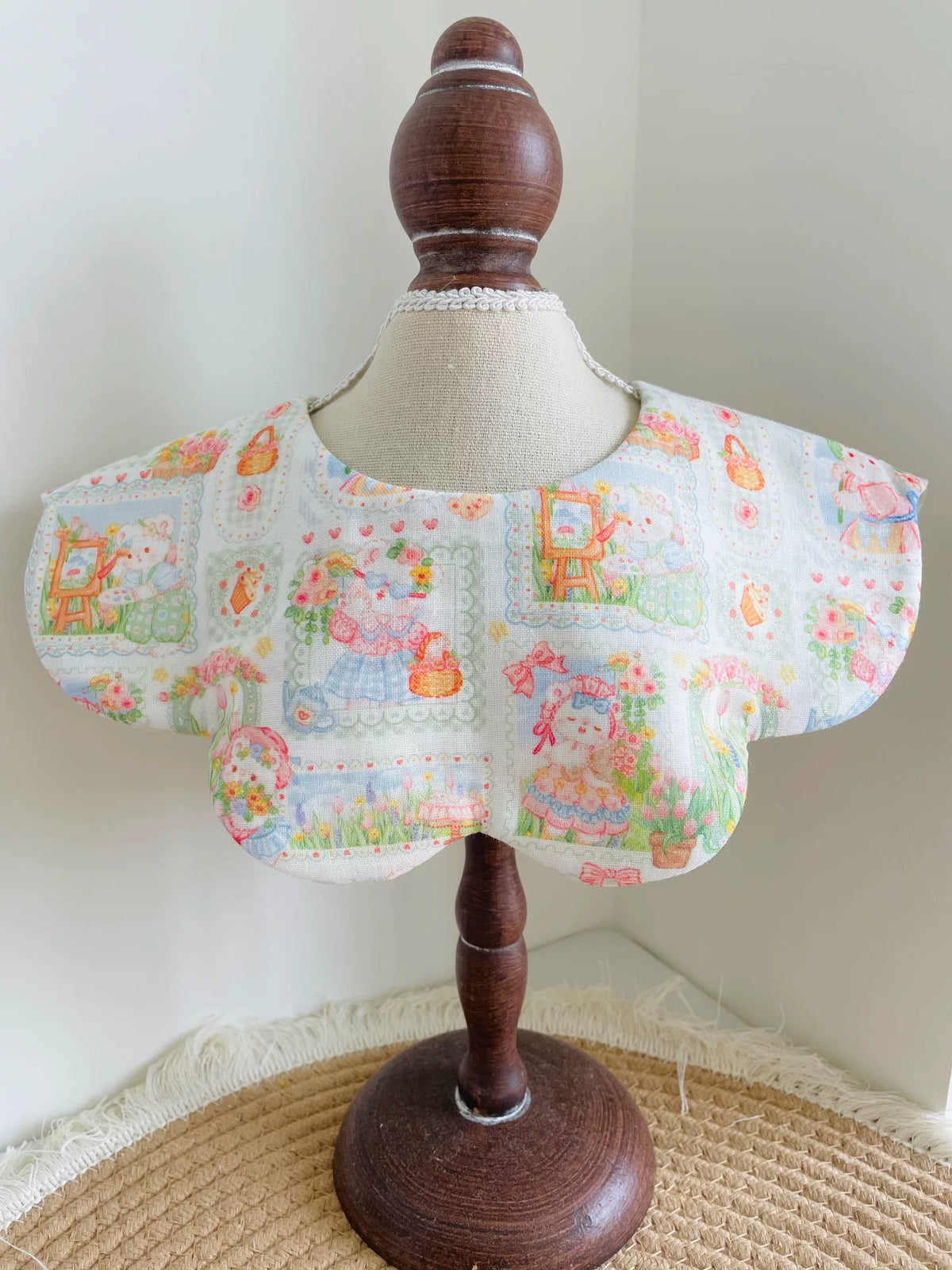 Pure Cotton Double Layer Gauze Baby Drool Bib