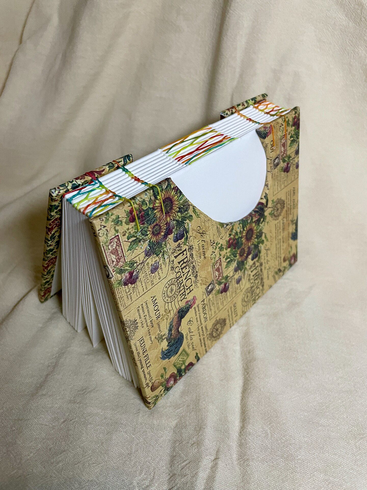 Handmade Journal Heart Cutout A6