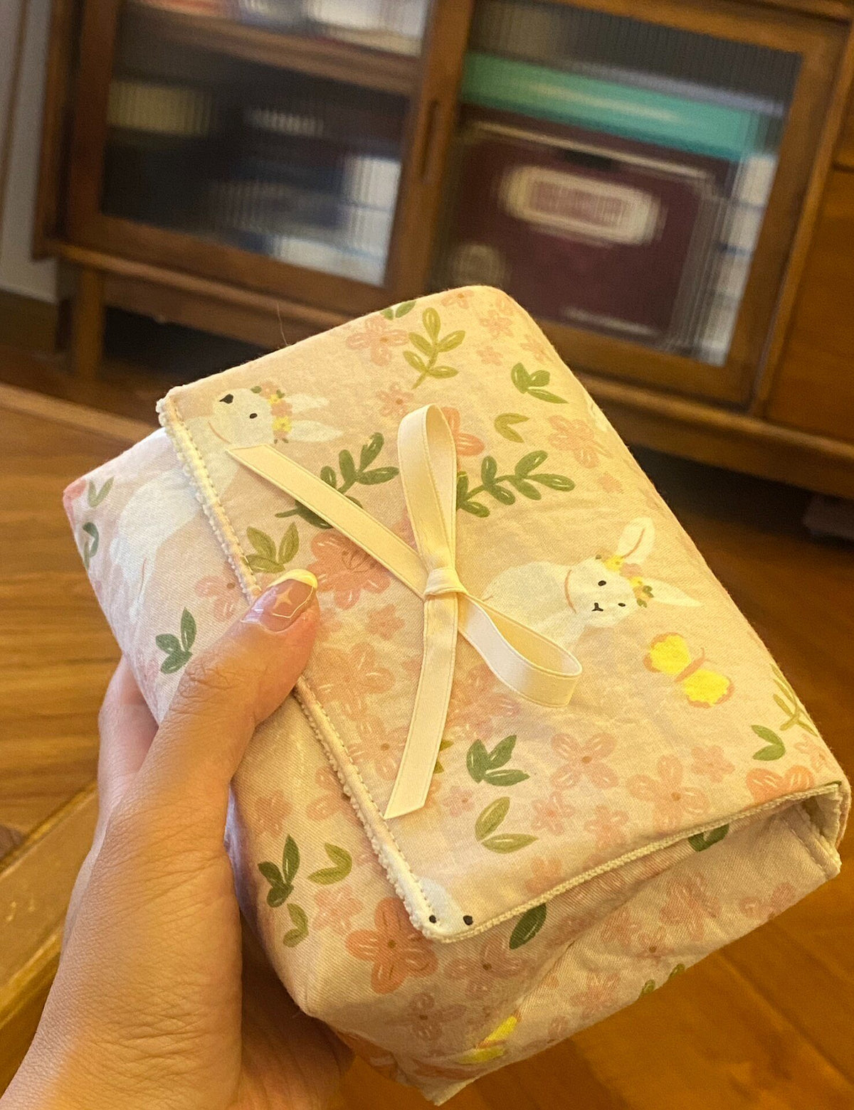 Pink Rabbit Camera Bag Dual Compartment