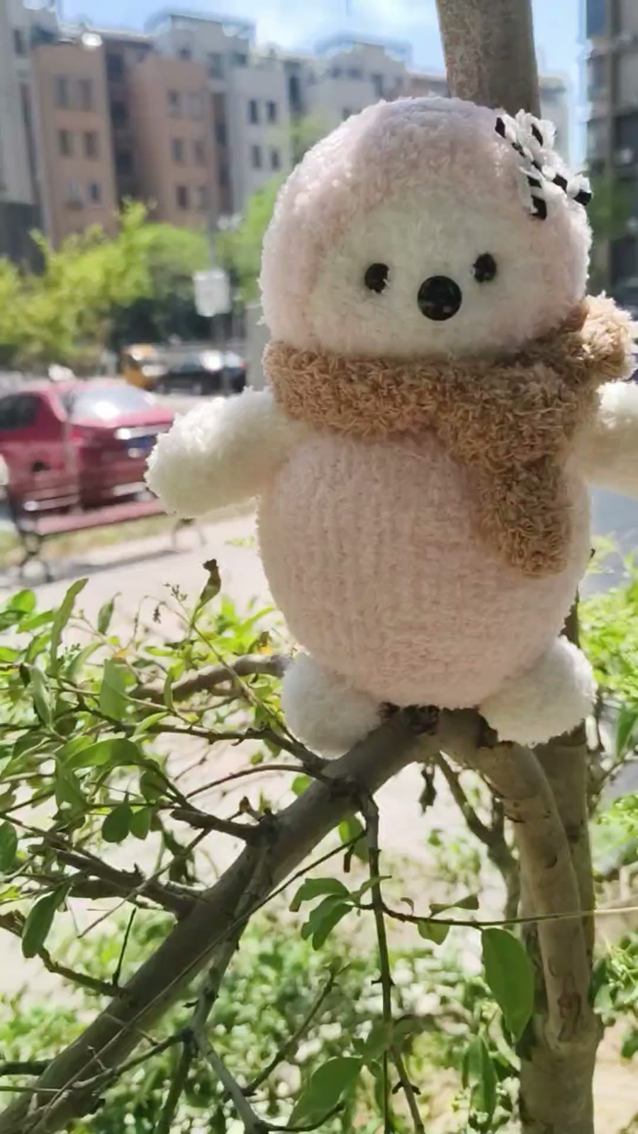 Hand Sewn Sock Doll Plush Figure