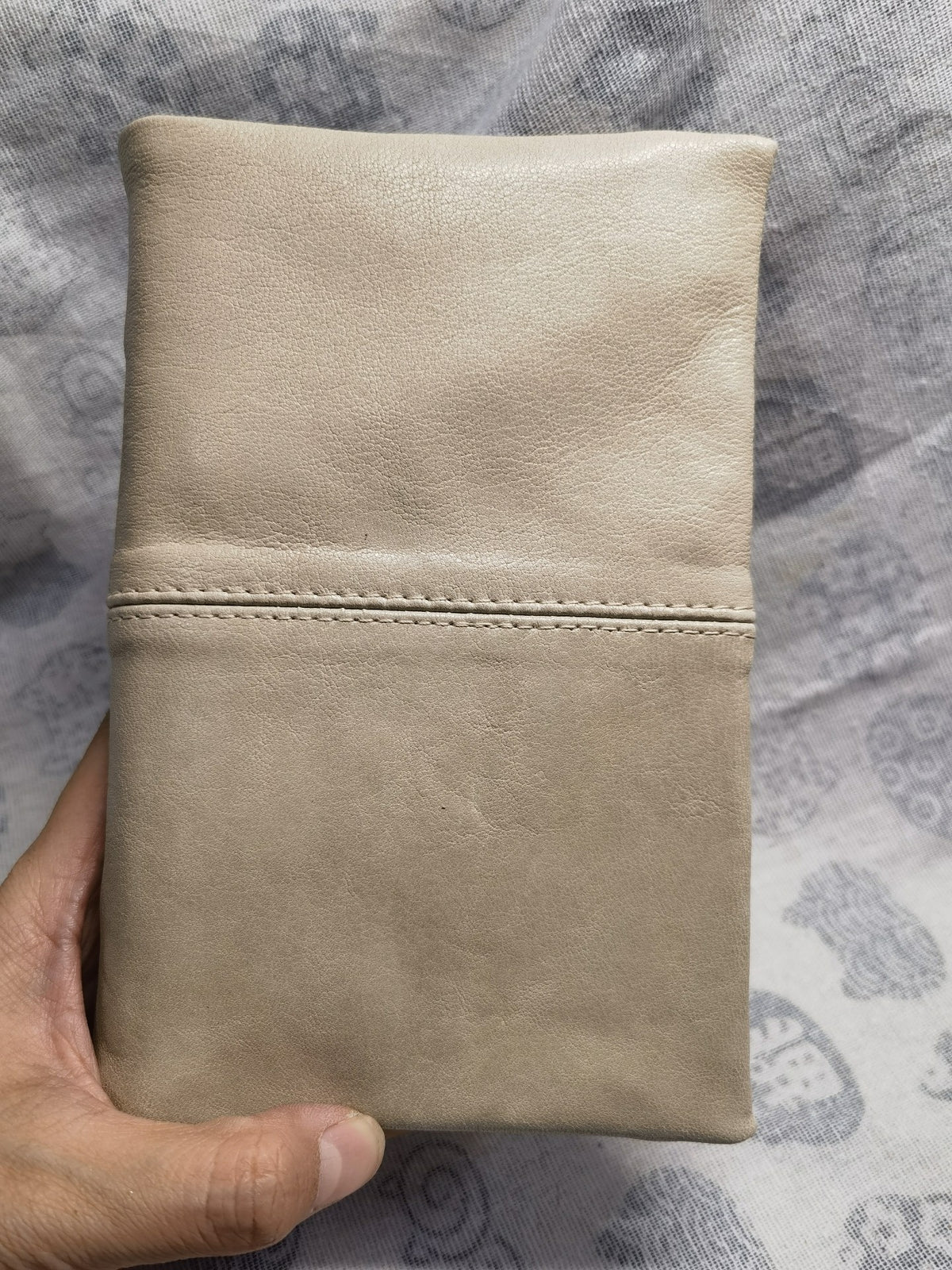A6 Sheepskin Ring Binder Notebook Cover