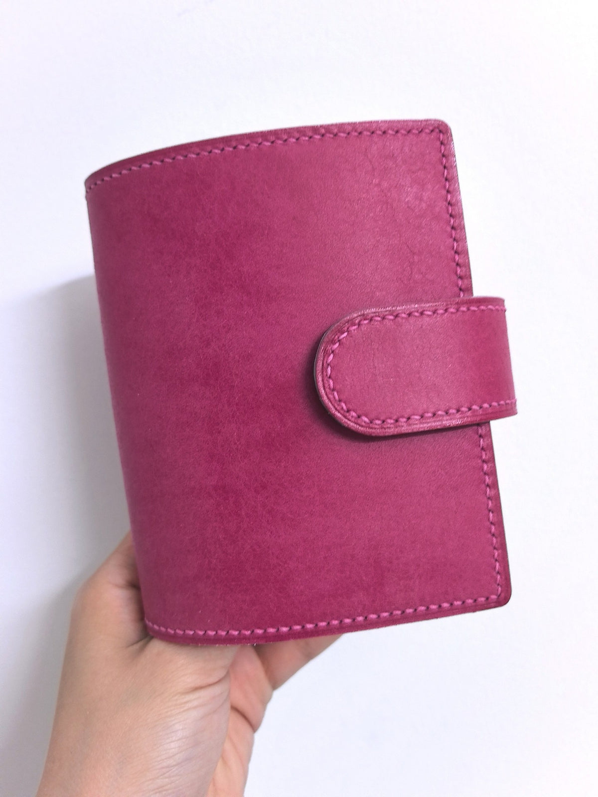 Handcrafted Leather Ring Binder Cover