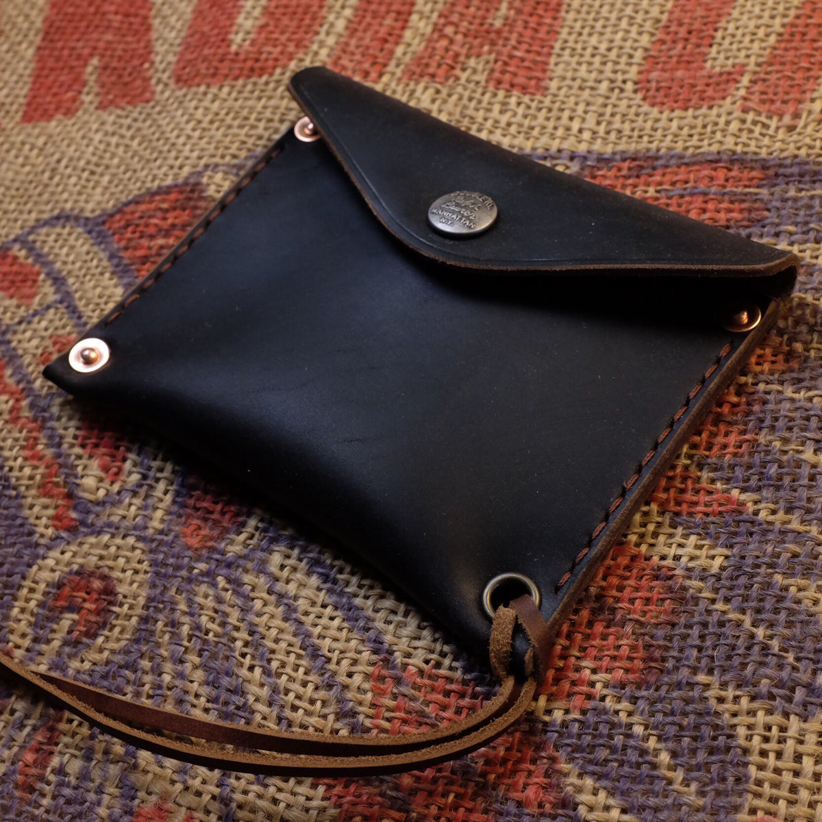 Leather Wallet with Horween CXL Cowhide