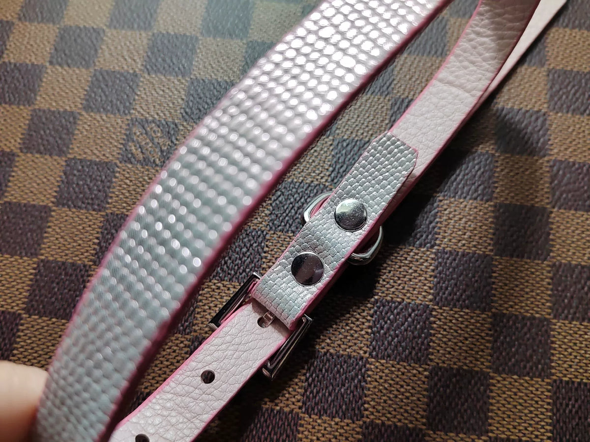 Set collare e choker per animali argento sfumato
