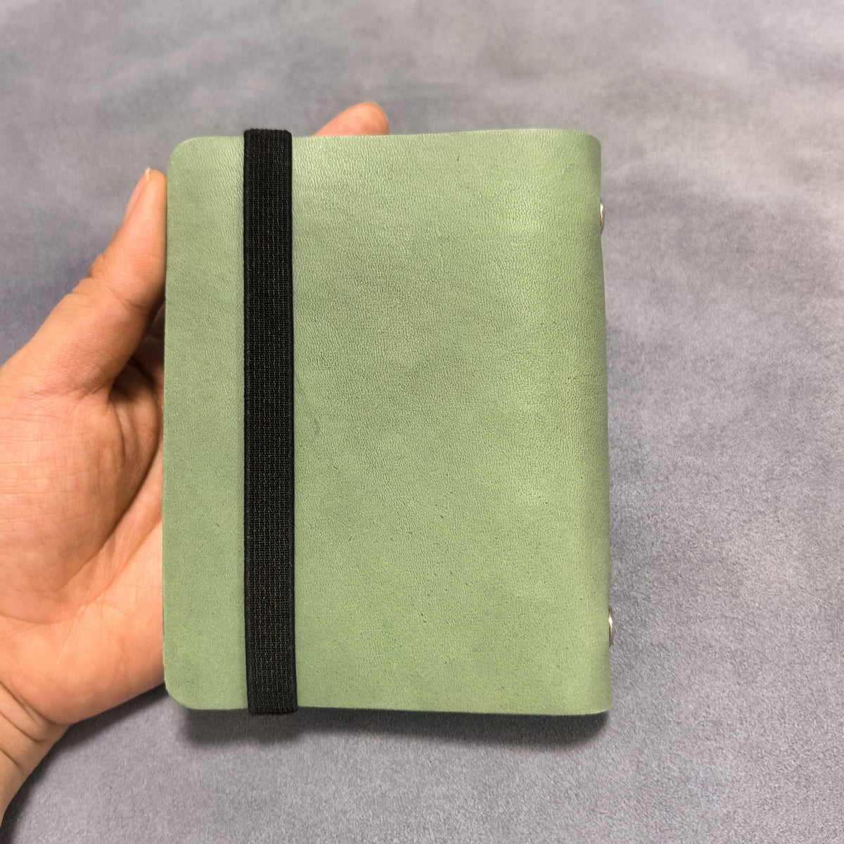 Vegetable Tanned Bull Leather M5-74 Loose Leaf Notebook
