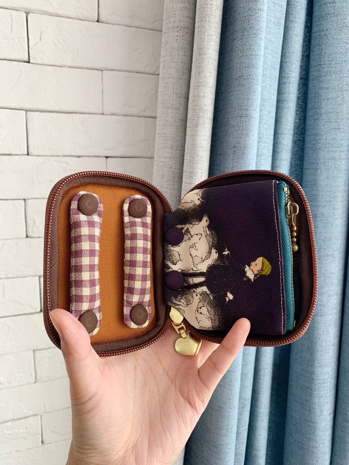 Tapestry Jewelry Case with Fairy Tale Design