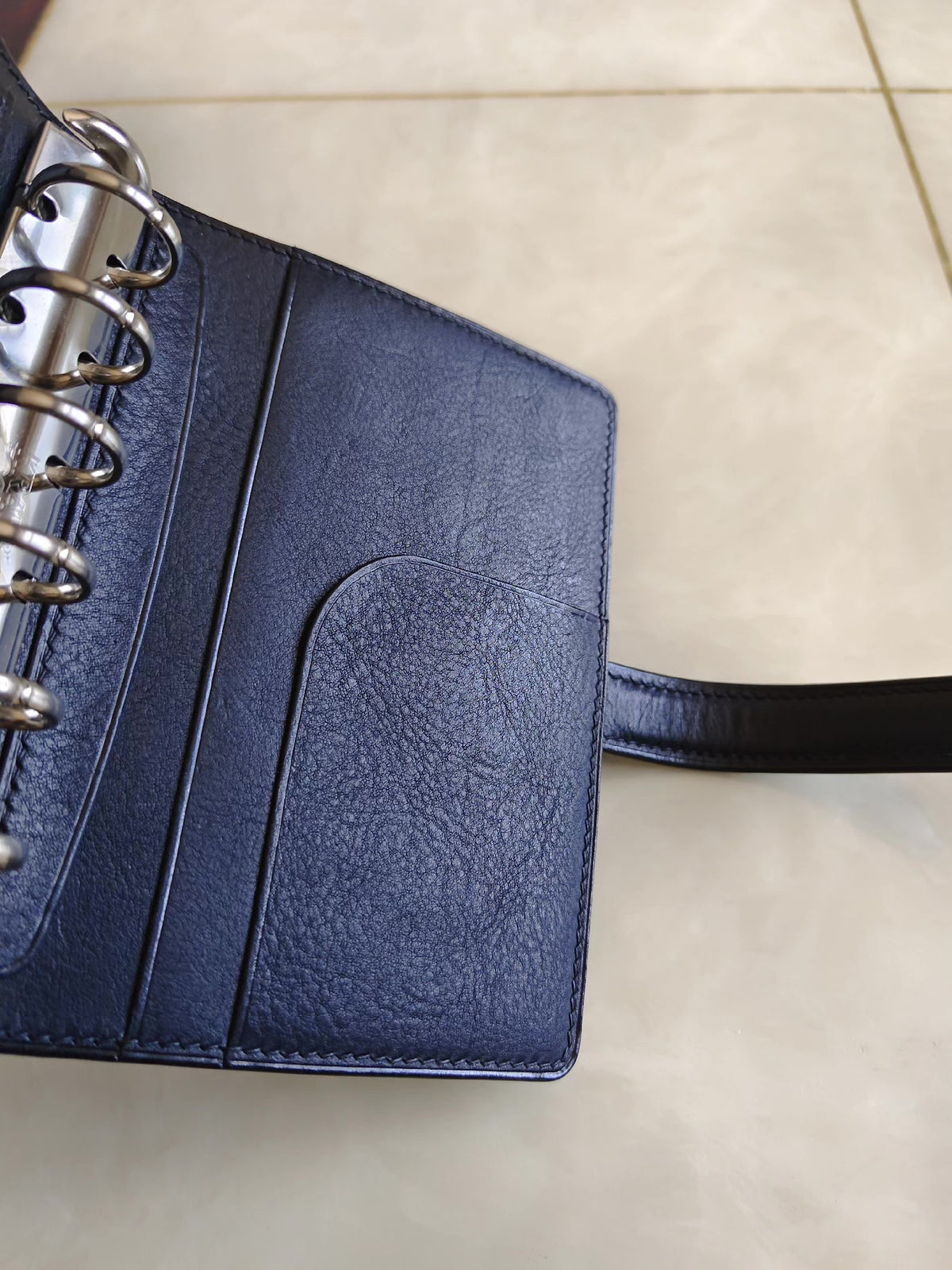 A7 Bridle Leather Loose Leaf Notebook Cover