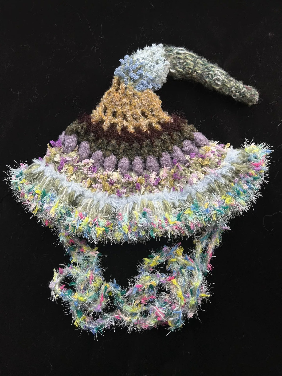 Handcrafted Gnome Inspired Crochet Hat