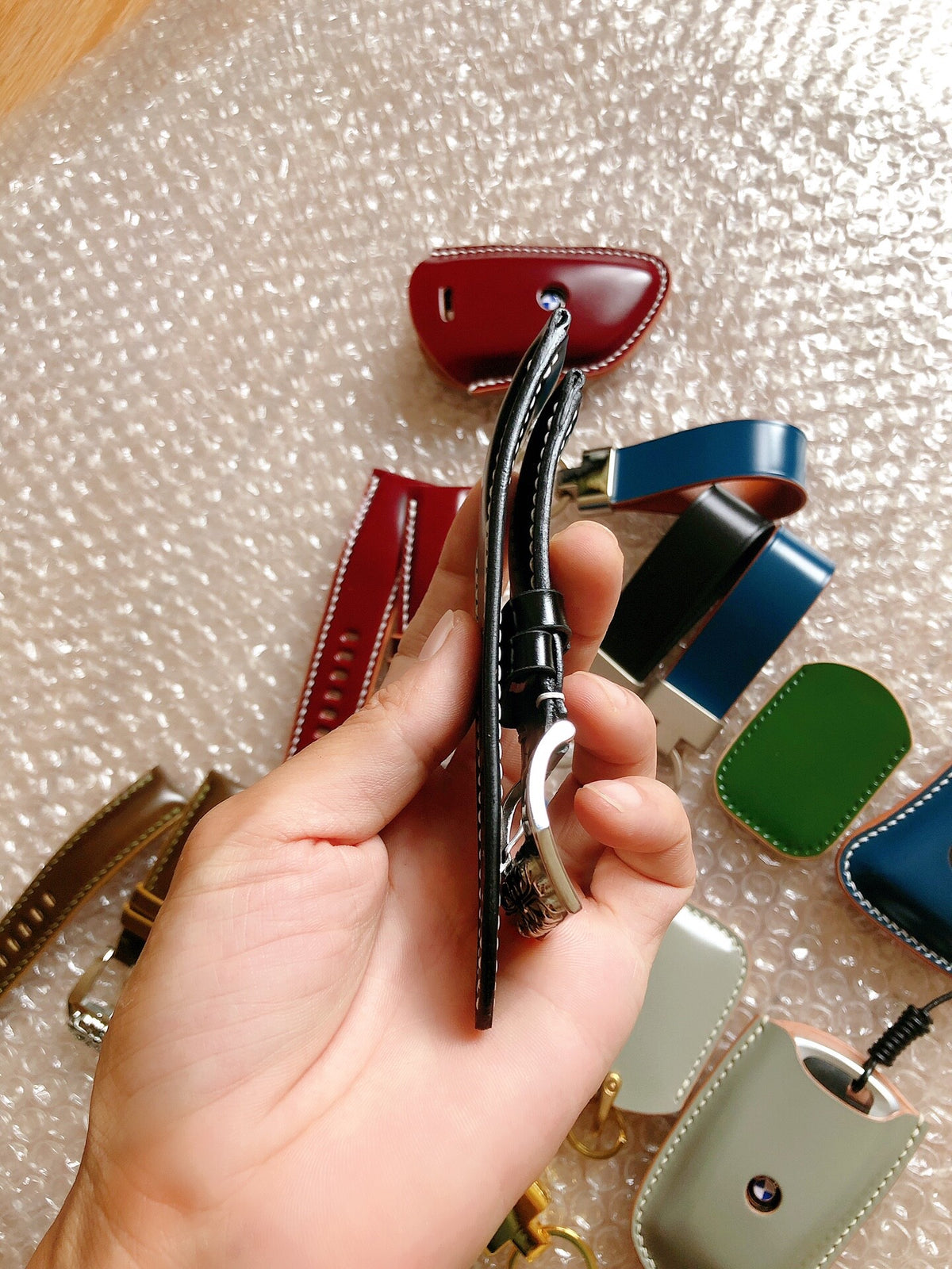 Custom Japanese Shinki Horsehide Watch Strap