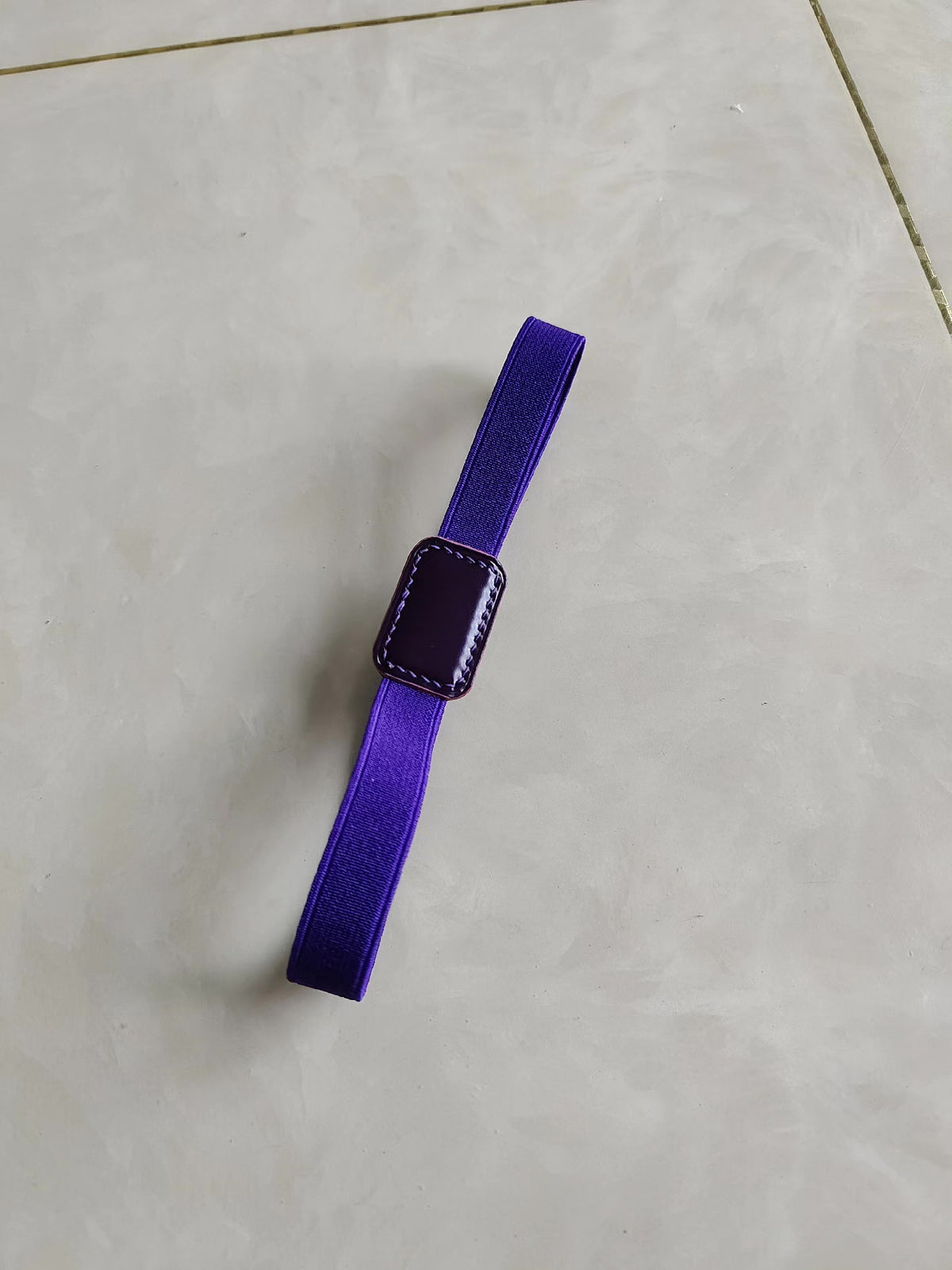 Purple Cordovan Leather A6 Loose Leaf Notebook