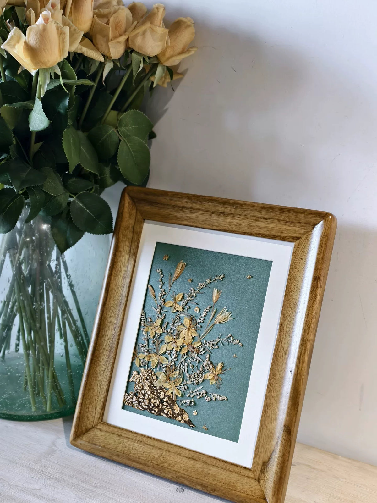Pressed Flower Frame Solid Wood Home Decor