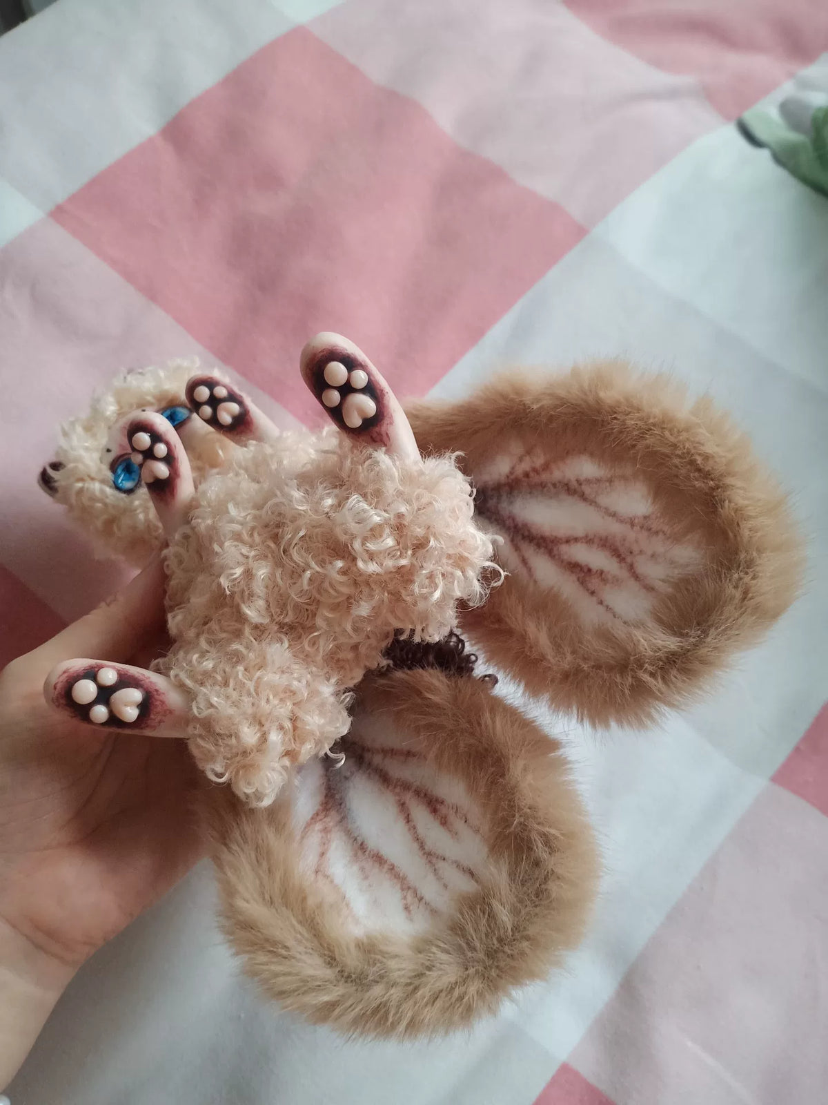 Boneca Artística de Gato de Fantasia Articulada