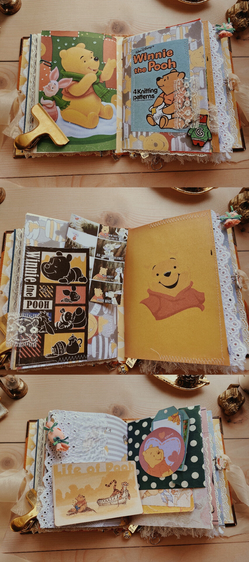 Handmade Themed Junk Journal A5 Notebook