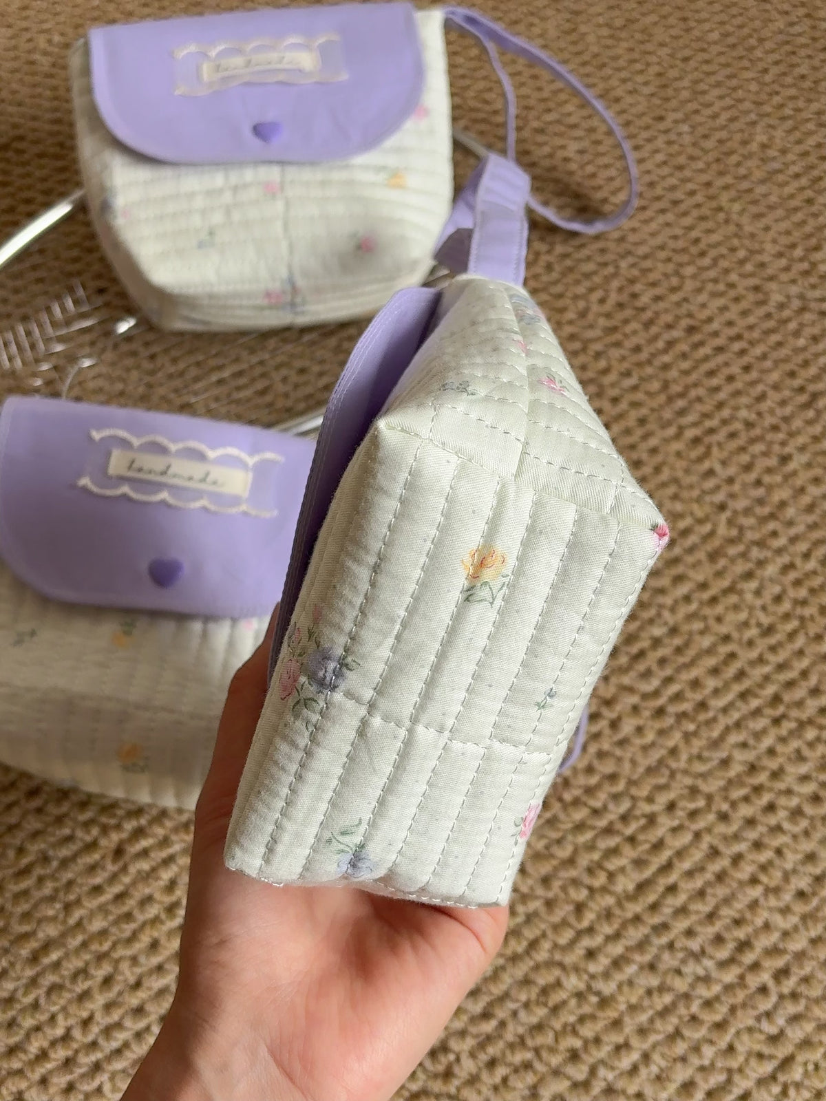 Gewatteerd Katoenen Menstruatietasje