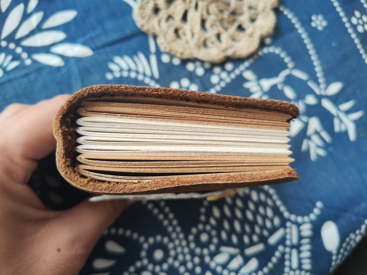 Vintage Cowhide Leather Journal Notebook