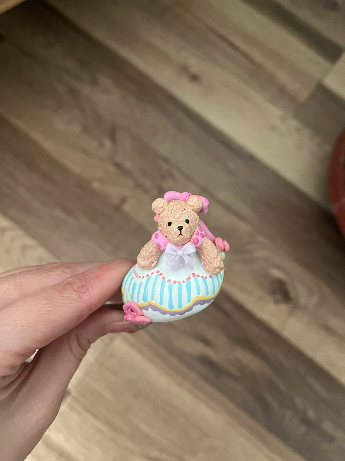Vintage Teddy Bear Hermit Crab Replacement Shell