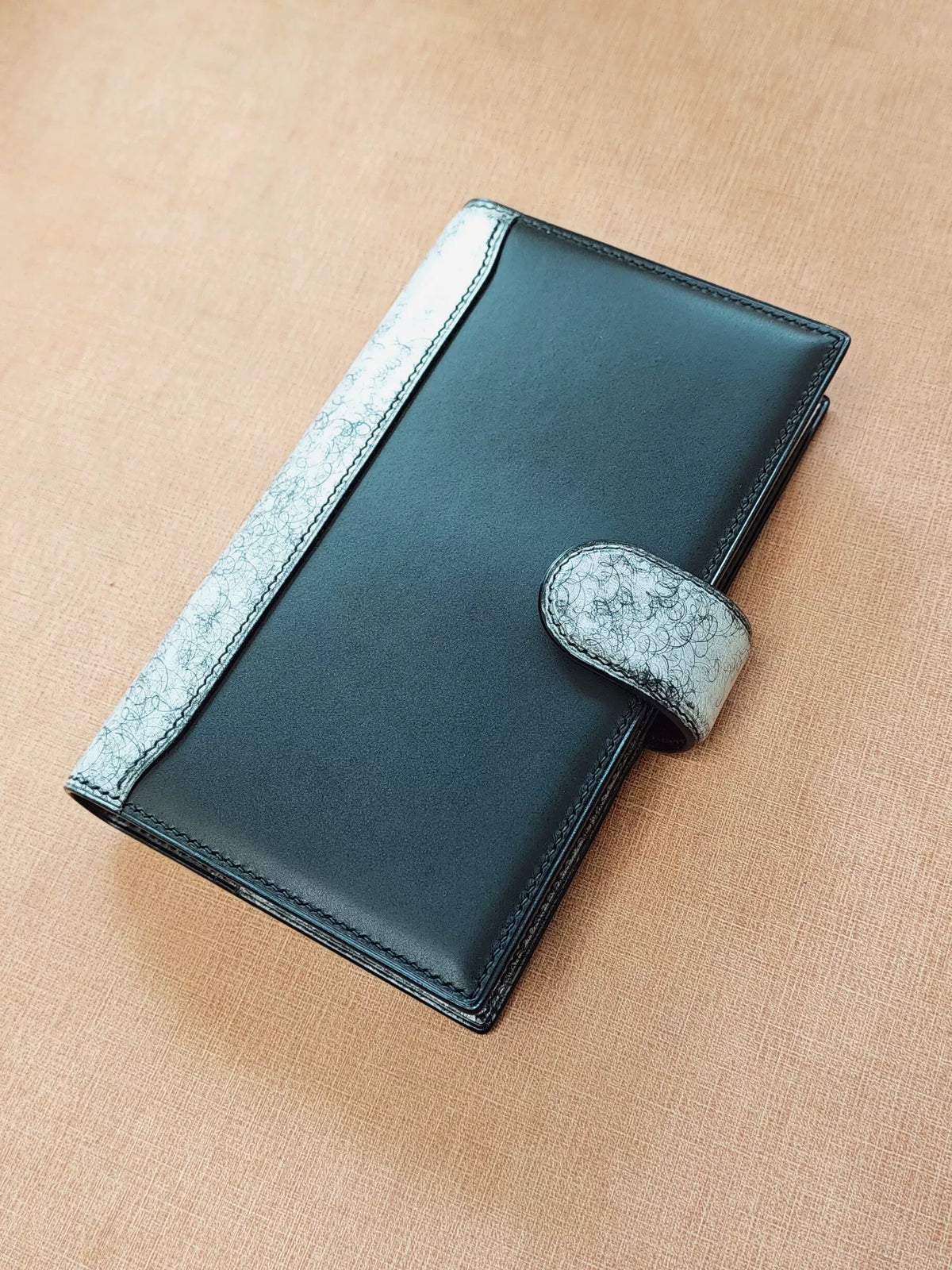 A6 Leather Ring Binder Notebook