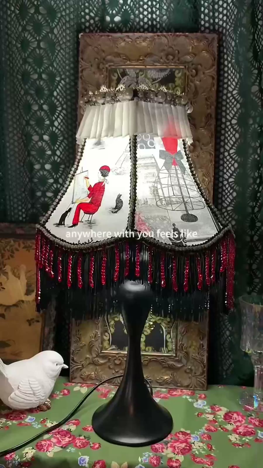 Eiffel Tower Parisian Table Lamp