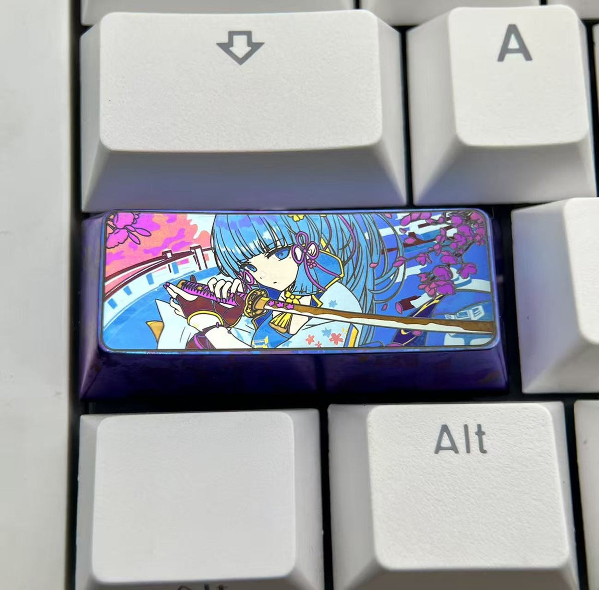 Titanium Alloy Anime Keycap 2u 2.25u