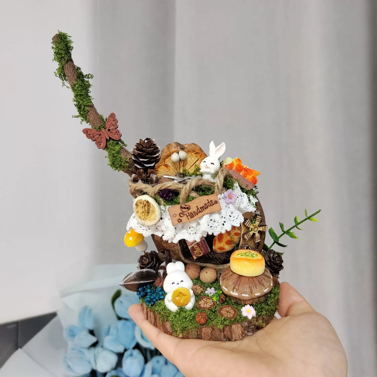 Handgemaakt Feeenhuisornament van Boon