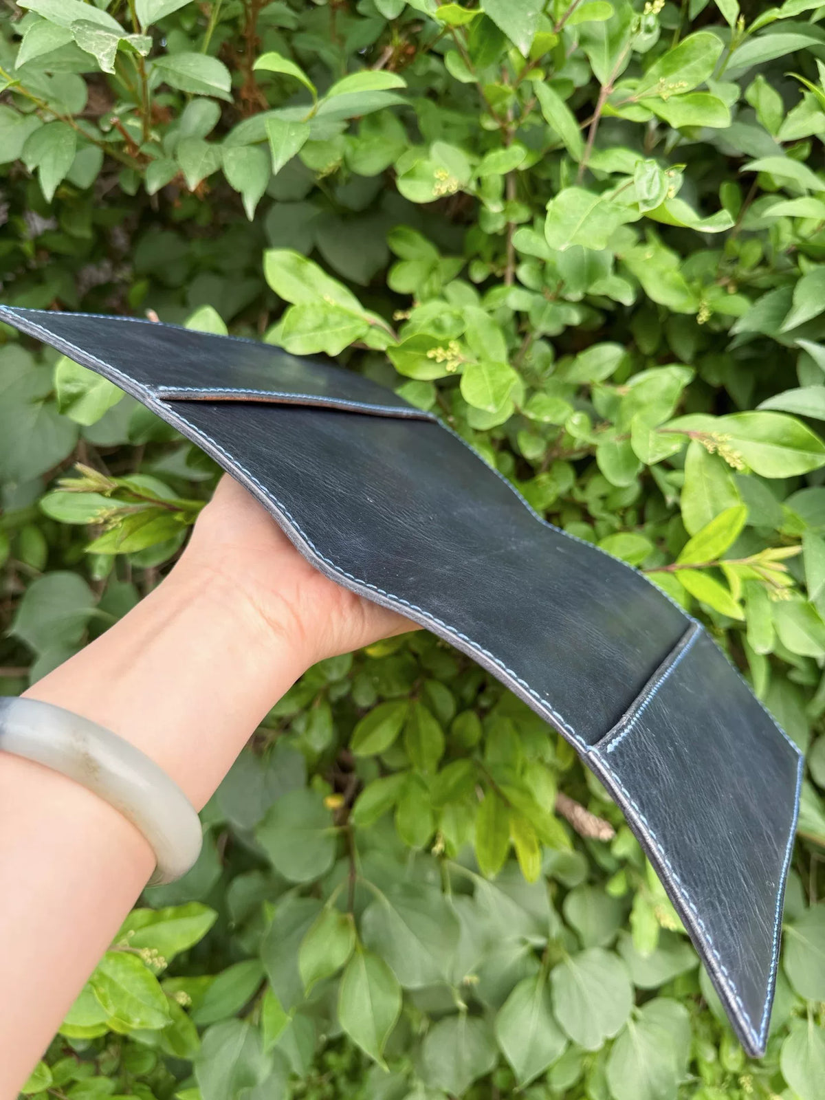 Handmade Midnight Blue A5 Notebook Cover