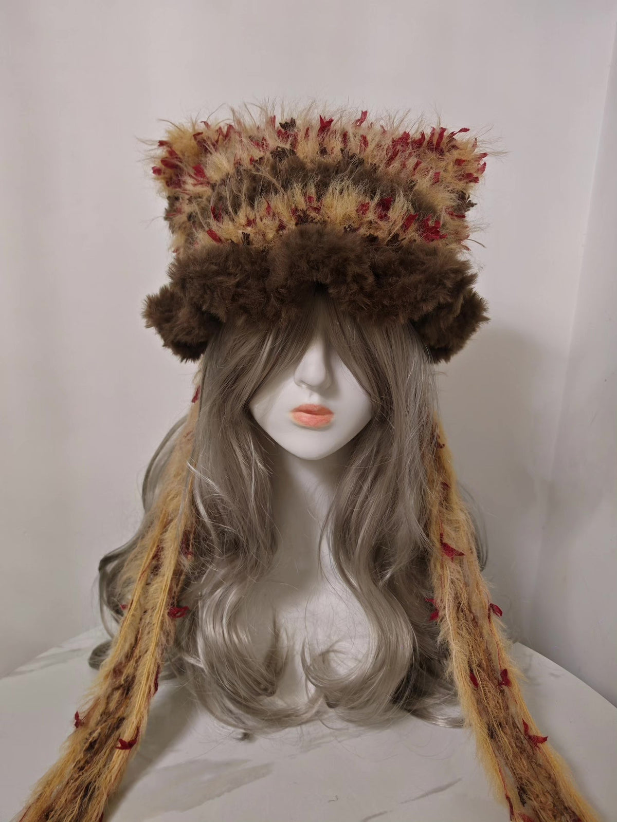 Handmade Faux Fur Cat Ear Hat