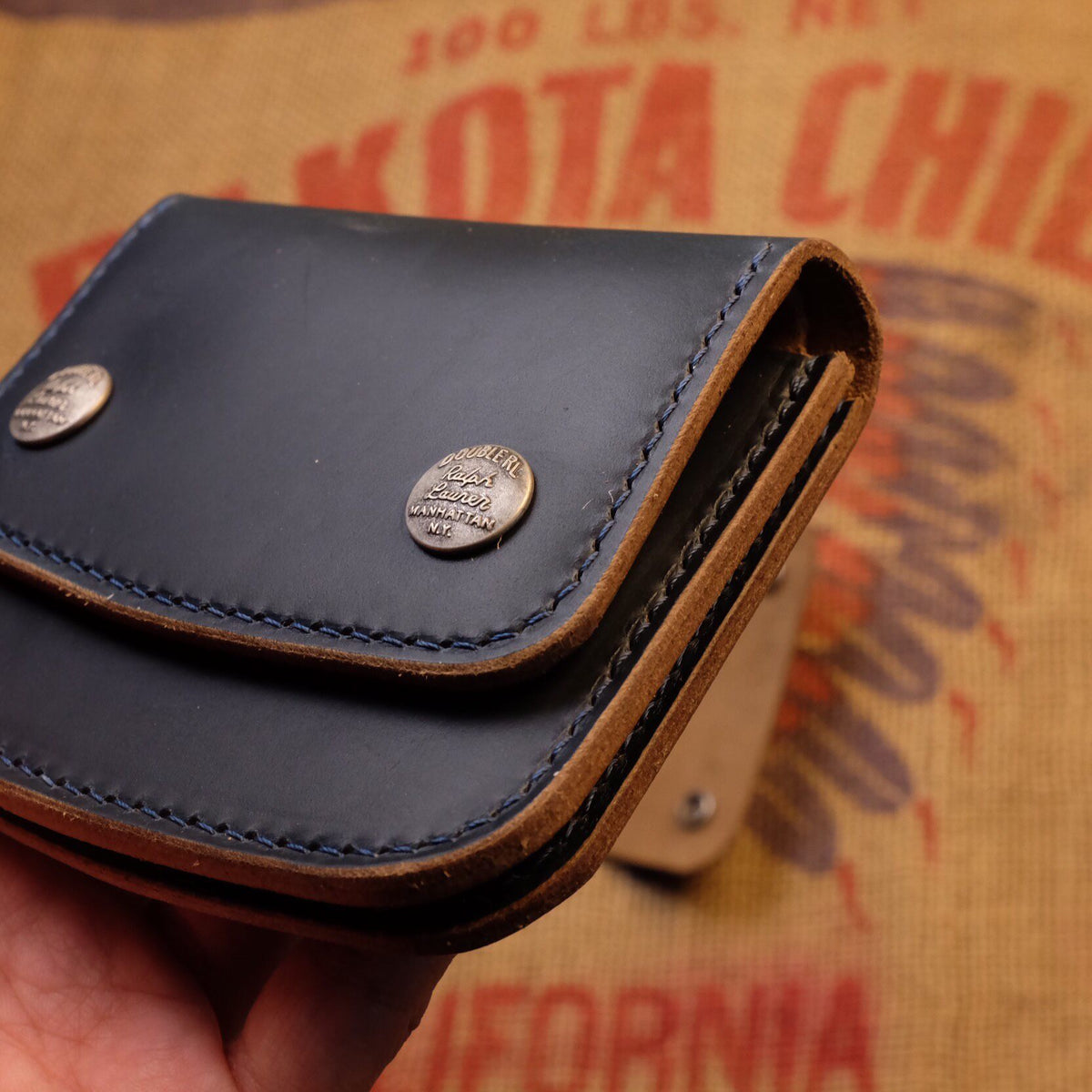 Horween Leather Wallet Card Holder