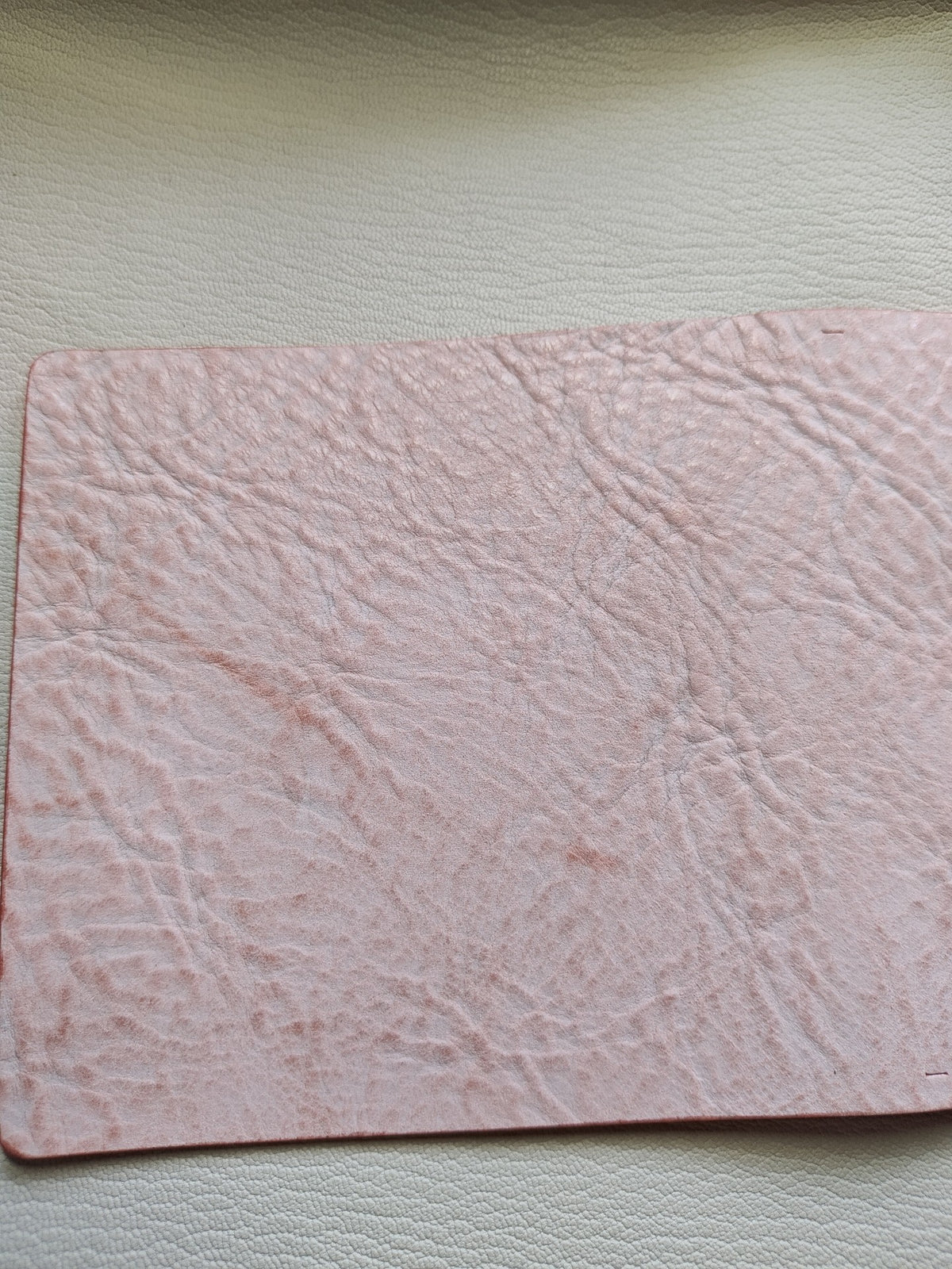 Loose Leaf Notebook Cover Pink Leather M5